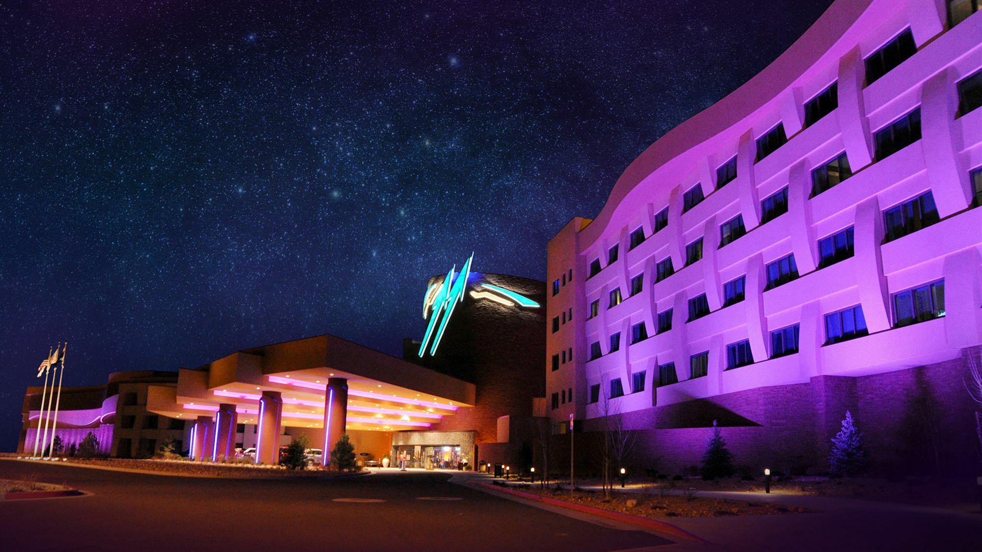 Twin Arrows Navajo Casino Resort 깃대 외부 사진